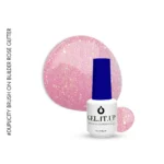 Brush on Builder Gel Rose Glitter