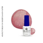 Brush on Builder Salmon Glitter-Σομον Με Γκλιτερ
