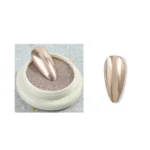 Σκονη mirror effect χρυσο(σαμπανιζε)